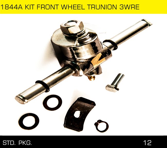 1844A KIT FRONT WHEEL TRUNION 3WRE